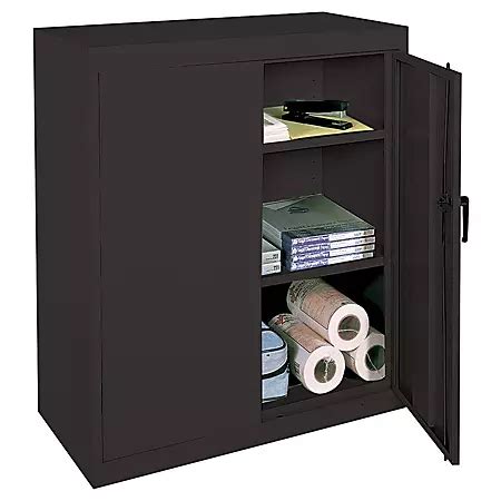 realspace steel storage cabinet 2 adjustable shelves|Realspace 42 Steel Storage Cabinet With 2 .